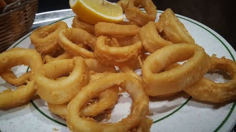 Ración de calamares a la romana